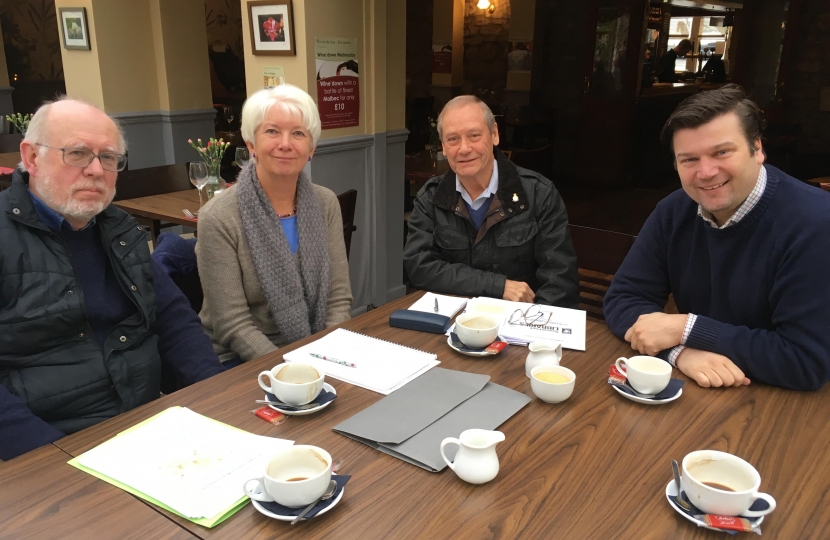 James and Friends of Cheddar Library 