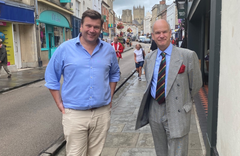 JH and PCC Mark Shelford 