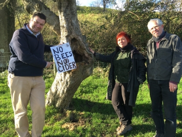 James Heappey and Glastonbury Friends Of The Earth 