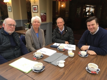 James and Friends of Cheddar Library 