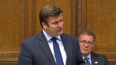 James Heappey MP in Parliament 