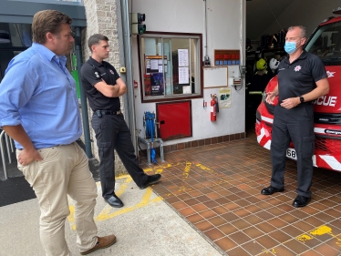 JH at Wells Fire Station 