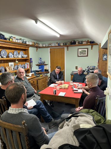 James Heappey MP hosting farmers meeting in Wedmore 